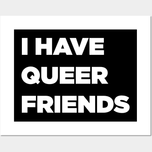 Queer Friends Posters and Art